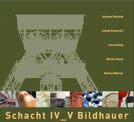 Plakatausschnitt Vier Maler Schacht IV