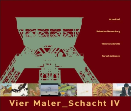 Plakatausschnitt Vier Maler Schacht IV